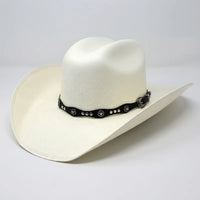 Cuernos Chuecos 150X Marlboro Style (Oscar) Western Cowboy Shantung Straw Hat