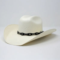 Cuernos Chuecos 150X Marlboro Style (Oscar) Western Cowboy Shantung Straw Hat
