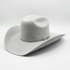 Texana Cuernos Chuecos 6X Oscar Style Western Cowboy Fur Felt Hat - Gray