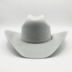 Texana Cuernos Chuecos 6X Oscar Style Western Cowboy Fur Felt Hat - Gray