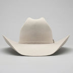 Texana Cuernos Chuecos 6X Oscar Style Western Cowboy Fur Felt Hat - Silverbelly