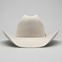 Texana Cuernos Chuecos 6X Oscar Style Western Cowboy Fur Felt Hat - Silverbelly