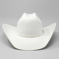 Texana Cuernos Chuecos 6X Oscar Style Western Cowboy Fur Felt Hat - White