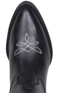 Women´s Silverton Destiny All Leather Snip Toe Knee High Boots-Black