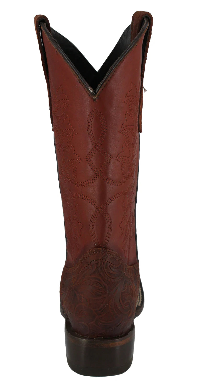 Women´s Silverton Andrea All Leather Square Toe Boots-Shedron