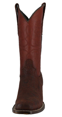 Women´s Silverton Andrea All Leather Square Toe Boots-Shedron