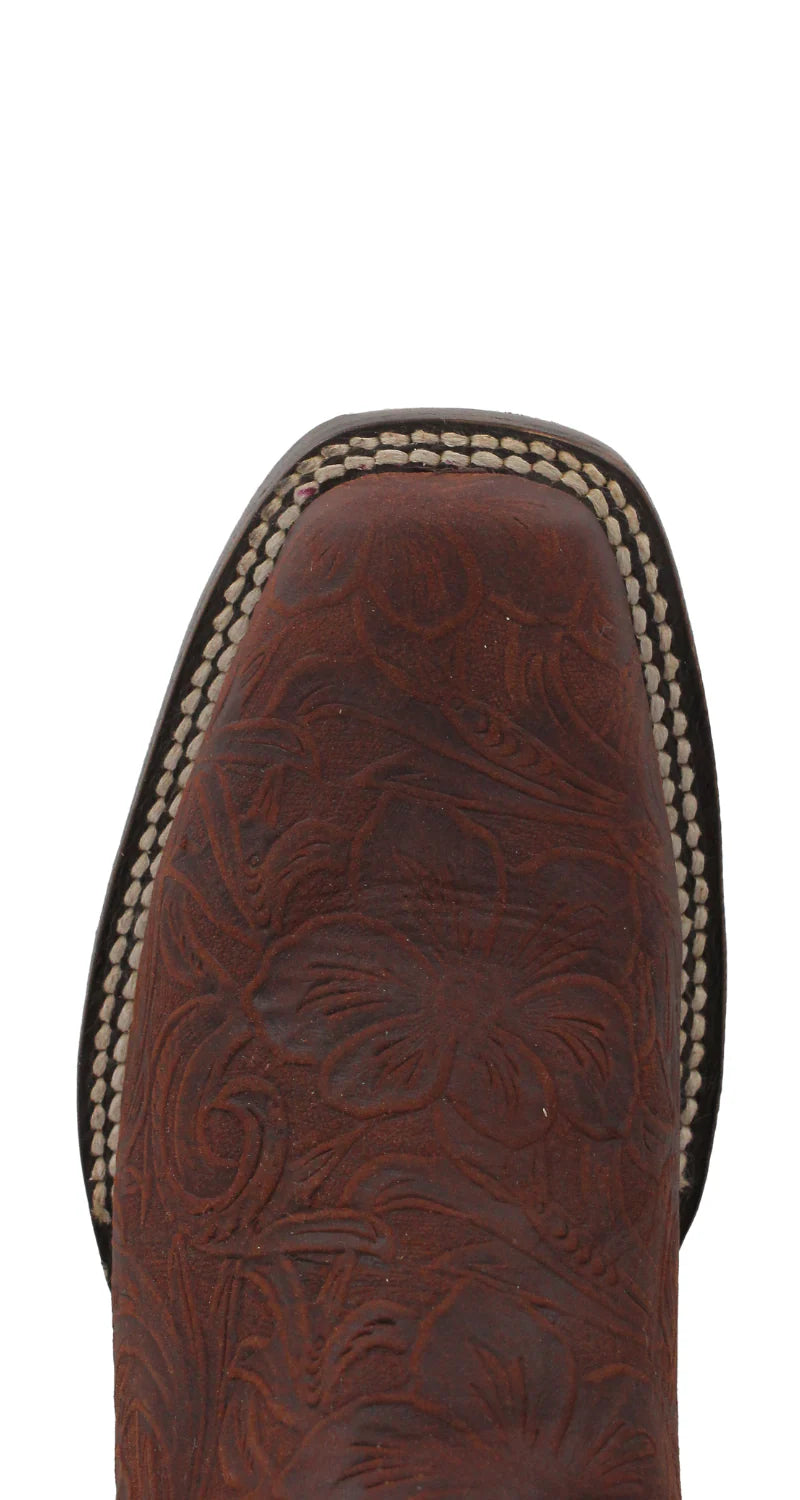 Women´s Silverton Andrea All Leather Square Toe Boots-Shedron