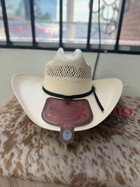 Men’s Tombstone 30X Mustang 3056 Style Vented Western Cowboy Shantung Straw Hat