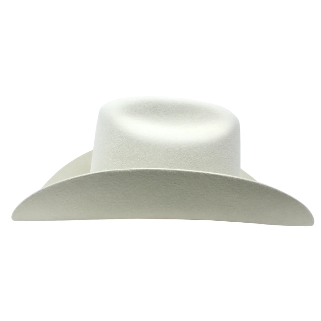 Texana Cuernos Chuecos 30X Joan Milano Style Beaver Felt Cowboy Hat - Gray