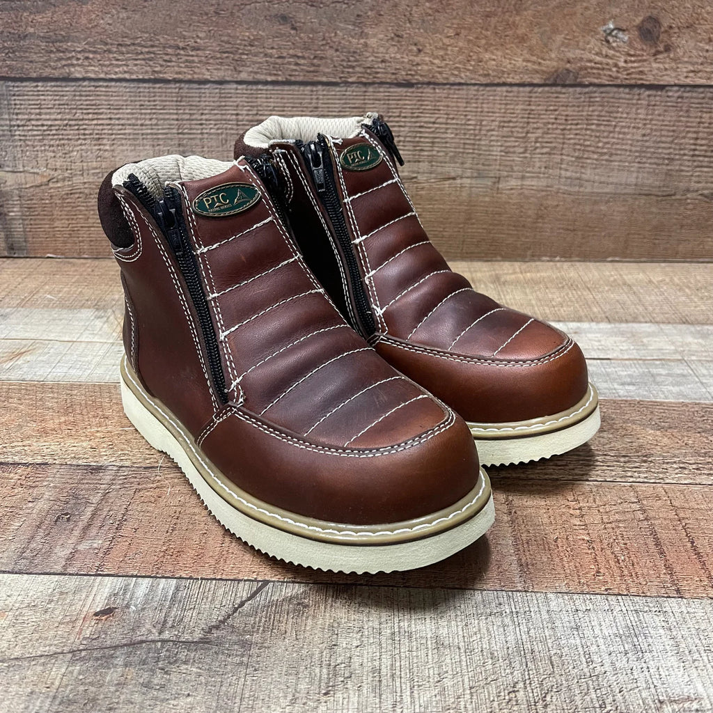 Women's Light Weight Zipper Work Boots Oil and Water Resistant Est. 330 Shedron