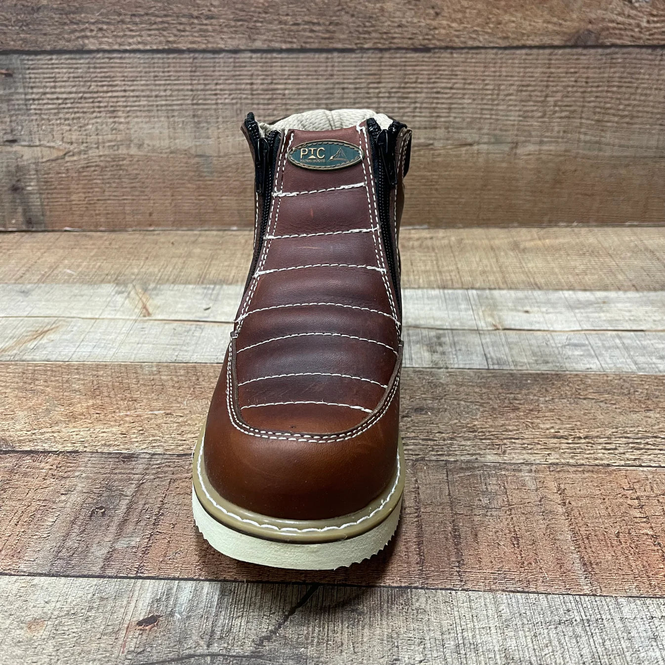 Women's Light Weight Zipper Work Boots Oil and Water Resistant Est. 330 Shedron