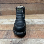 Women's Light Weight Zipper Work Boots Oil and Water Resistant Est. 330 Black