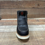 Men's Light Weight Zipper Work Boots Oil and Water Resistant Est. 1216 Brown