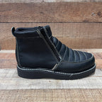 Men's Light Weight Zipper Work Boots Oil and Water Resistant Est. 1216 Black