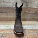 Men's Rodeo Cowboy Square Toe Boots Est. 900 Brown
