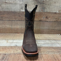 Men's Rodeo Cowboy Square Toe Boots Est. 900 Brown