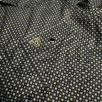 Women's Western Button Down Long Sleeve Shirt - BLACK RC 31