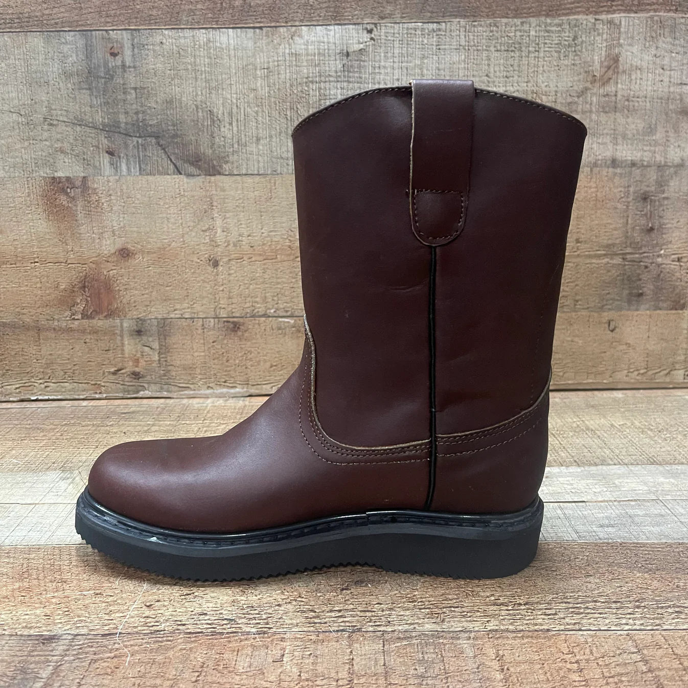 Men's Work Boots Ruper Genuine Leather Oil Water Resistant Est. 315 Brown