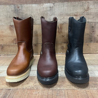 Men's Work Boots Ruper Genuine Leather Oil Water Resistant Est. 315 Gold