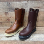 Women's Work Boots Ruper Genuine Leather Oil Water Resistant Est. 315 Gold