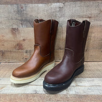 Women's Work Boots Ruper Genuine Leather Oil Water Resistant Est. 315 Gold