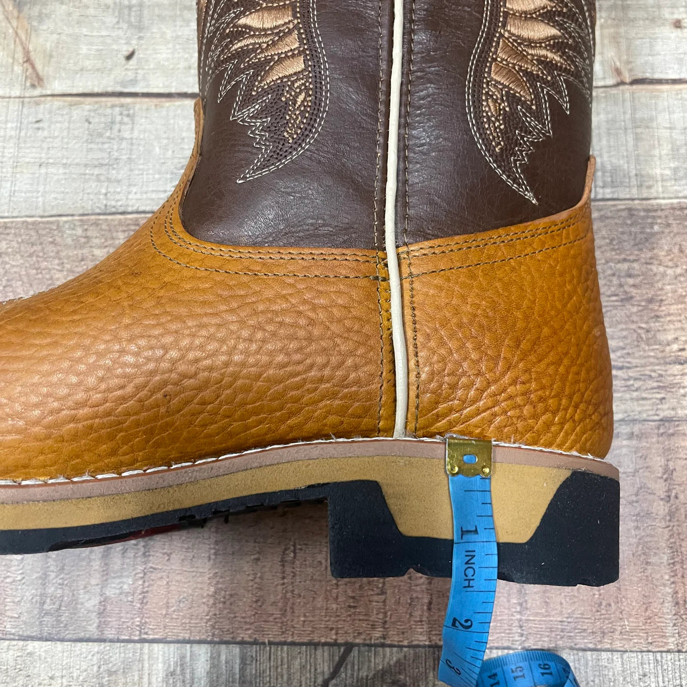Men's Square Toe Double Density Sole Est. B-100