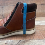 Men's Light Weight Steel Toe Double Density Sole Zipper Work Boot Oil and Water Resistant Est. 337