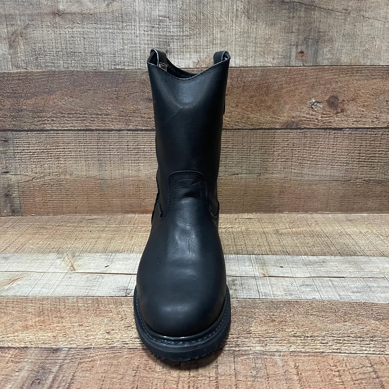 Men's Work Boots Ruper Genuine Leather Oil Water Resistant Est. 300 Black