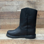 Men's Work Boots Ruper Genuine Leather Oil Water Resistant Est. 300 Black