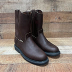 Men's Work Boots Ruper Genuine Leather Oil Water Resistant Est. 300 Brown