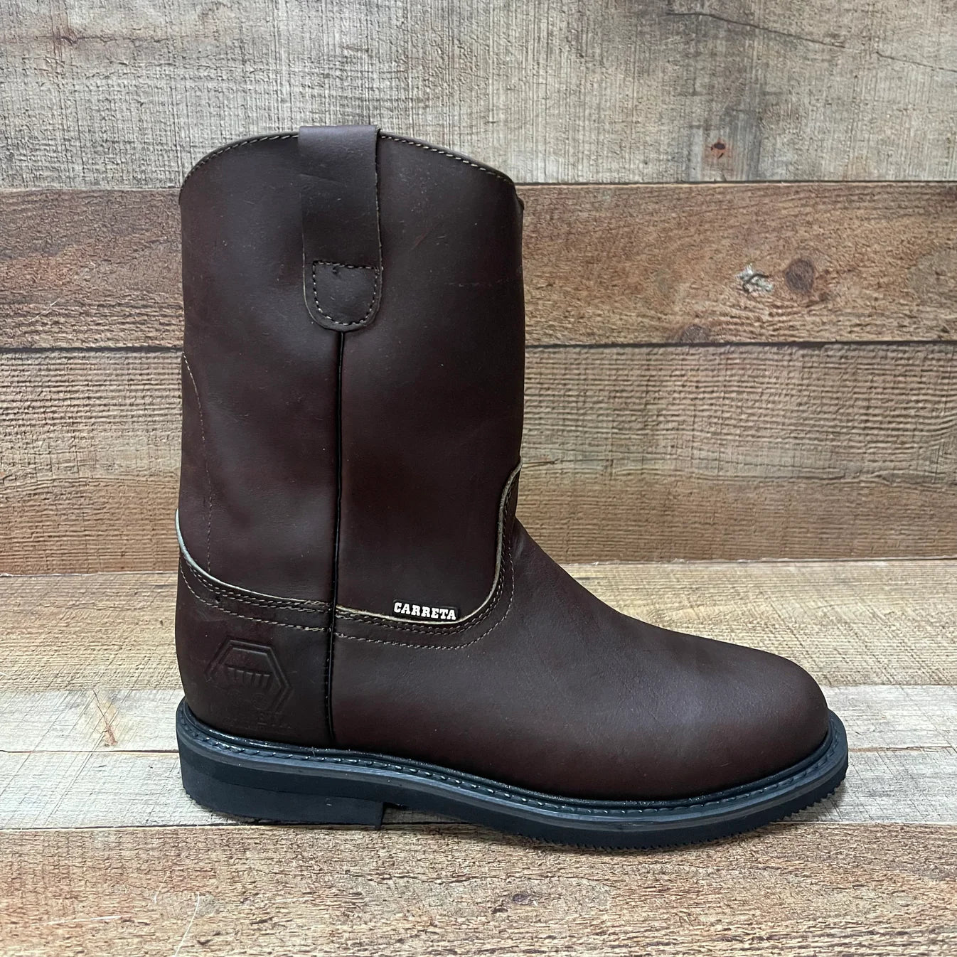Men's Work Boots Ruper Genuine Leather Oil Water Resistant Est. 300 Brown