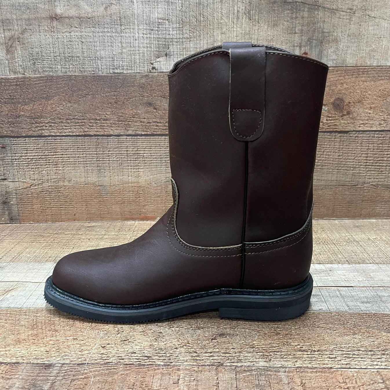Men's Work Boots Ruper Genuine Leather Oil Water Resistant Est. 300 Brown