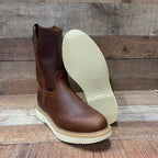 Men's Lightweight Work Boots Genuine Leather Oil Water Resistant Est. J06