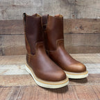 Men's Lightweight Work Boots Genuine Leather Oil Water Resistant Est. J06