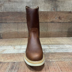 Men's Lightweight Work Boots Genuine Leather Oil Water Resistant Est. J06