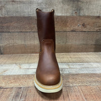 Men's Lightweight Work Boots Genuine Leather Oil Water Resistant Est. J06