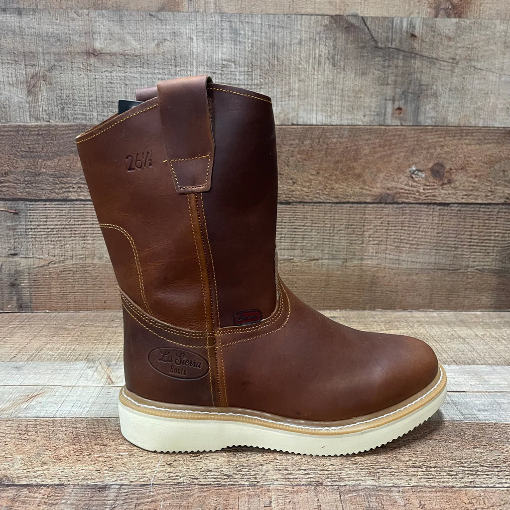 Men's Lightweight Work Boots Genuine Leather Oil Water Resistant Est. J06