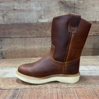 Men's Lightweight Work Boots Genuine Leather Oil Water Resistant Est. J06