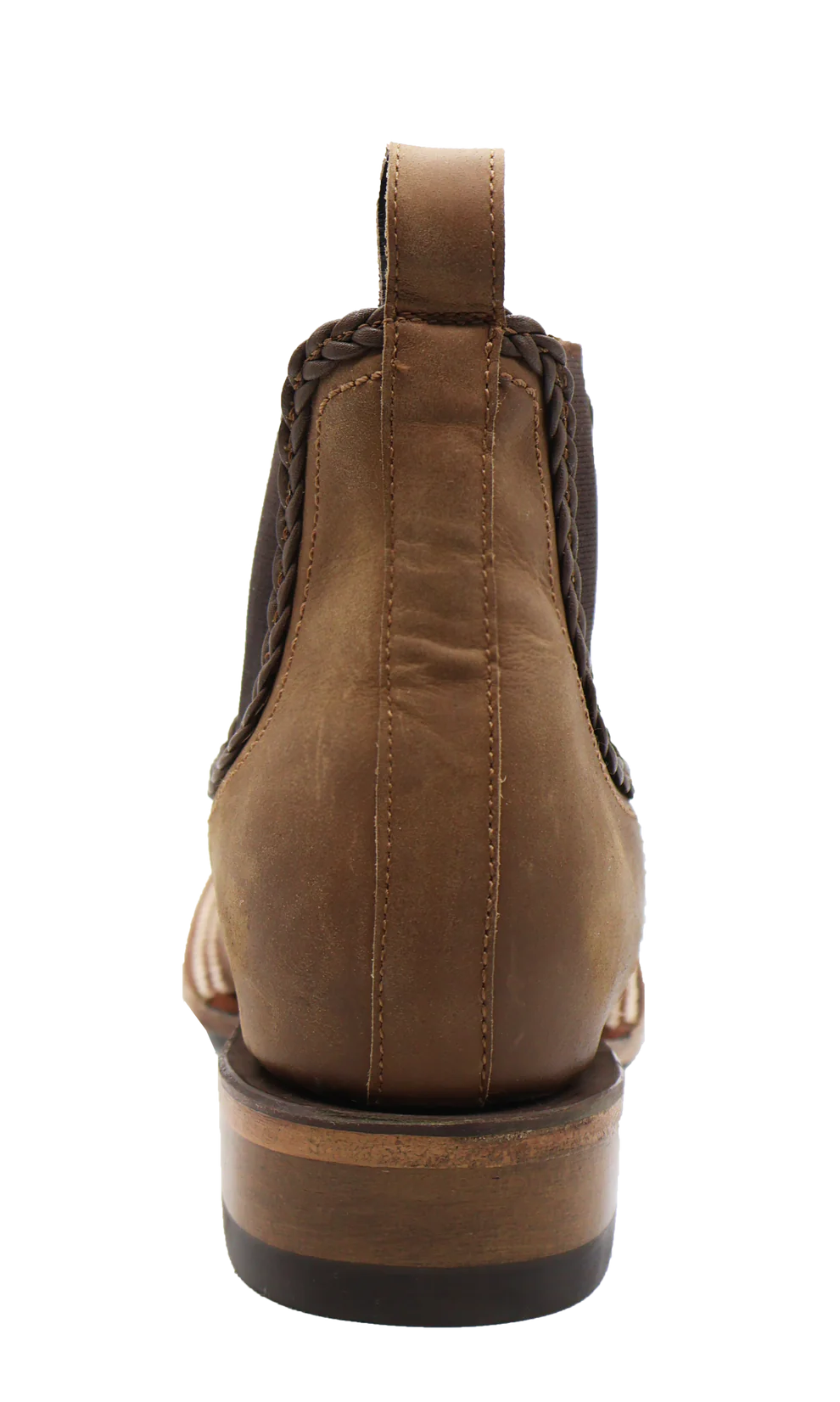 Women´s Silverton Ellie All Leather Wide Square Toe Short Boots-Tobacco