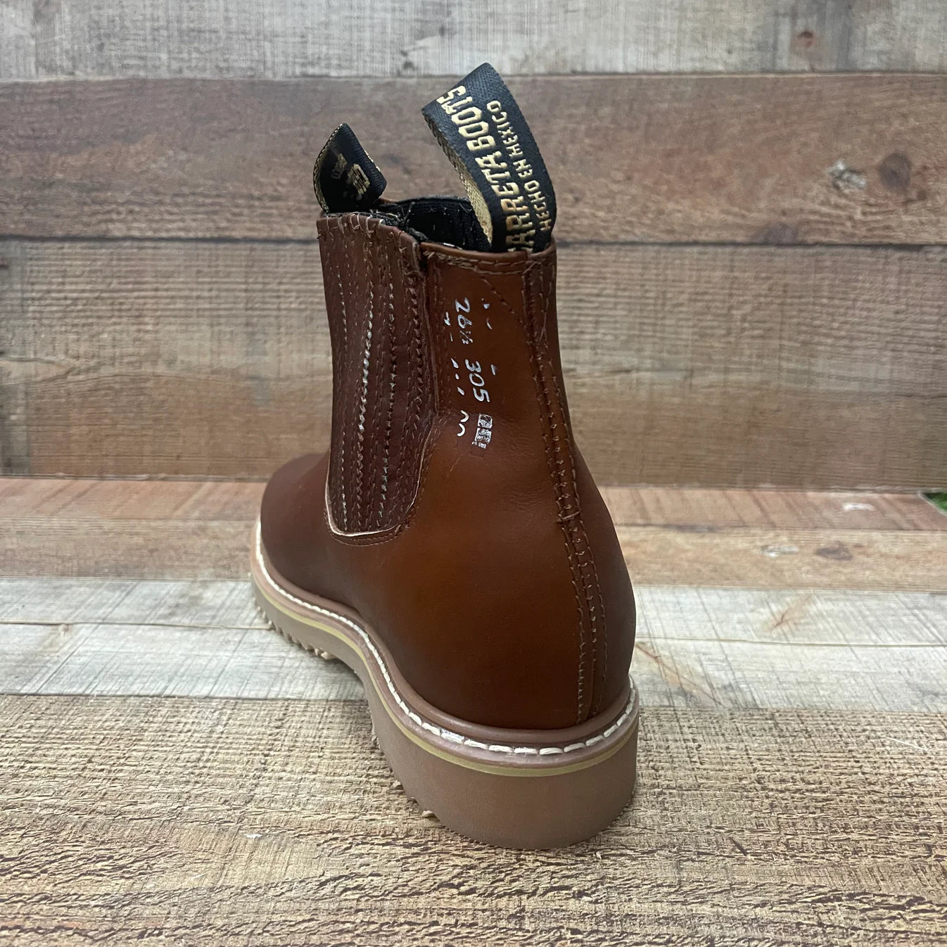 Men's Leather Durable Sole Oil/Water Resistant Soft Toe Est. 305