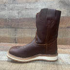 Men's Square Steel Toe Cowboy Style Double Density Sole Work Boot Est. B-34
