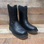 Men's Square Toe Double Density Work Boot with Soft Toe Est. 906 Black