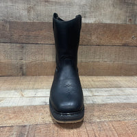 Men's Square Toe Double Density Work Boot with Soft Toe Est. 906 Black