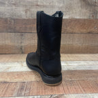 Men's Square Toe Double Density Work Boot with Soft Toe Est. 906 Black