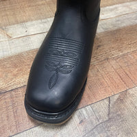 Men's Square Toe Double Density Work Boot with Soft Toe Est. 906 Black