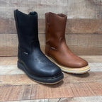 Men's Square Toe Double Density Work Boot with Soft Toe Est. 906 Black