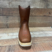 Men's Square Toe Double Density Work Boot with Soft Toe Est. 906 Gold