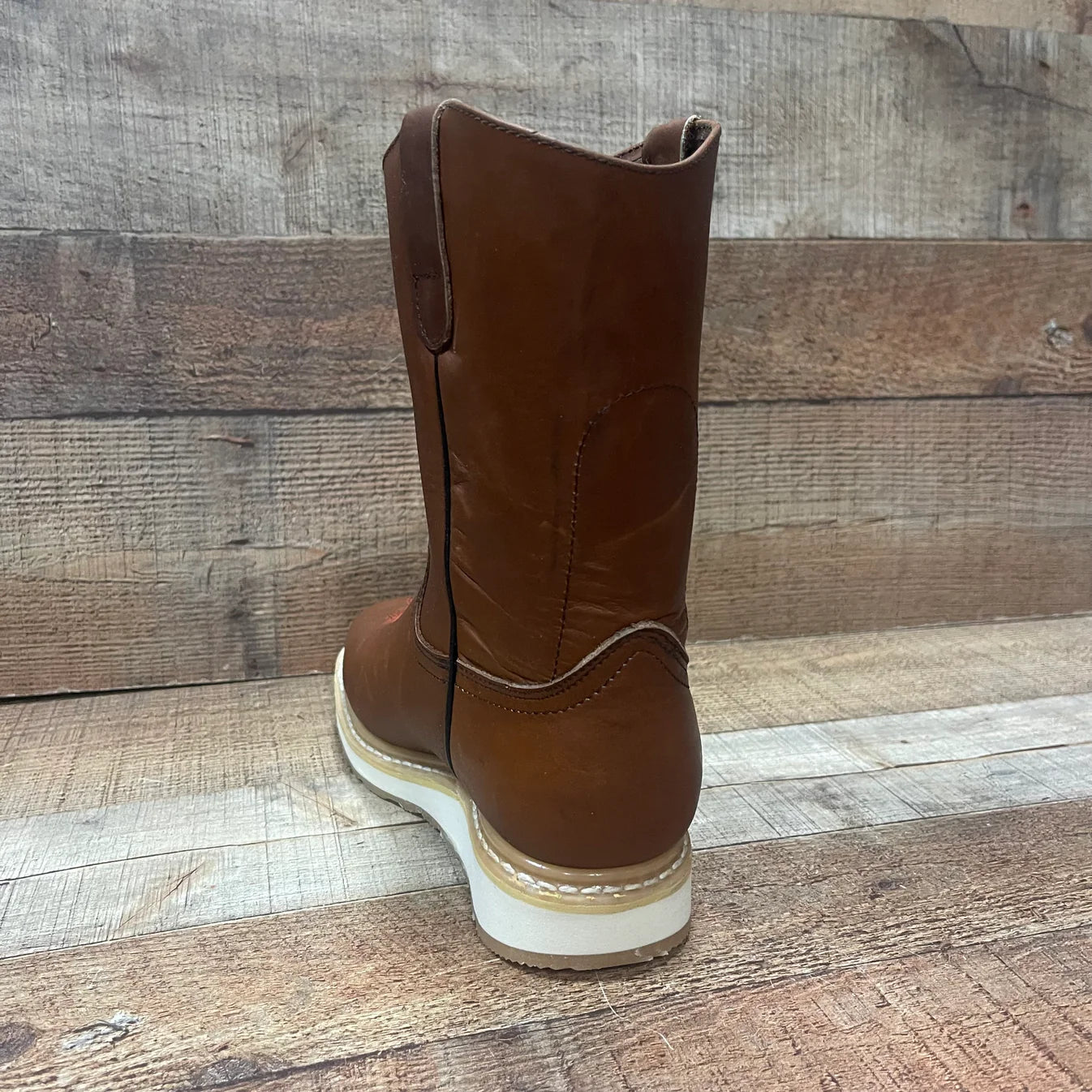 Men's Square Toe Double Density Work Boot with Soft Toe Est. 906 Gold