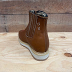 Men's Western Leather Lightweight Square Toe Work Ankle Boot Est. 905