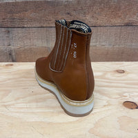 Men's Western Leather Lightweight Square Toe Work Ankle Boot Est. 905